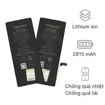 thay pin iPhone 12 chính hãng Pisen 3