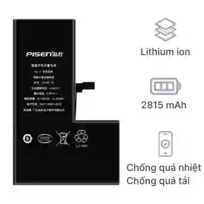 thay pin iPhone 12 Pro chính hãng Pisen 3