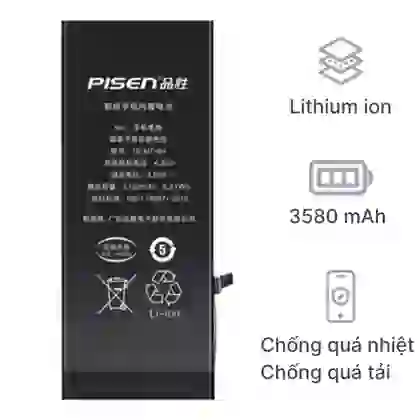 thay pin iPhone 11 dung lượng siêu cao chính hãng Pisen 3