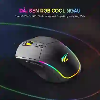 Chuột Có Dây Gaming Havit M79 RGB 3