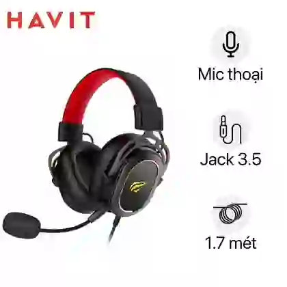 Tai Nghe Gaming Chụp Tai Havit H2008D 1