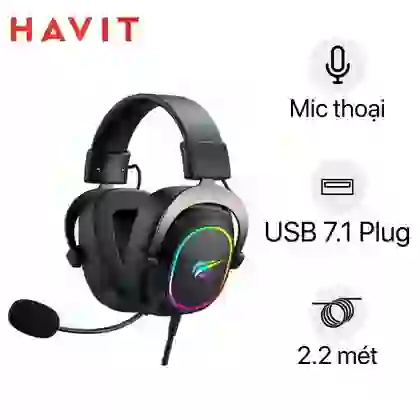 Tai Nghe Gaming Chụp Tai Havit H2002P 1