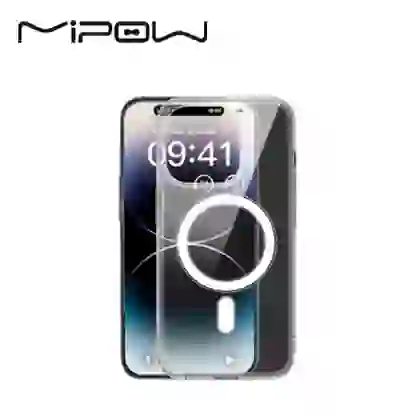 Ốp lưng iPhone 15 Mipow Tempered Glass With Magsafe 1