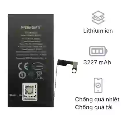 thay pin iPhone 13 chính hãng Pisen 3
