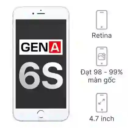 Thay màn hình iPhone 6S chính hãng GENA loại Pro 2