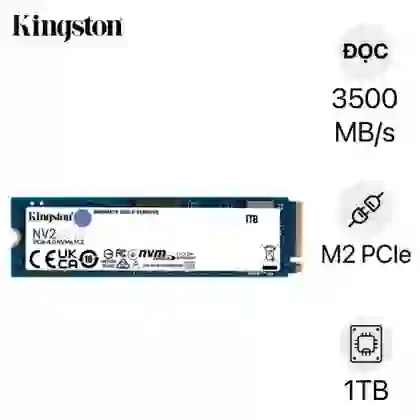 Thay Ổ cứng SSD Kingston NV2 M.2 PCIe Gen4 NVMe 1TB SNV2S/1000G 1