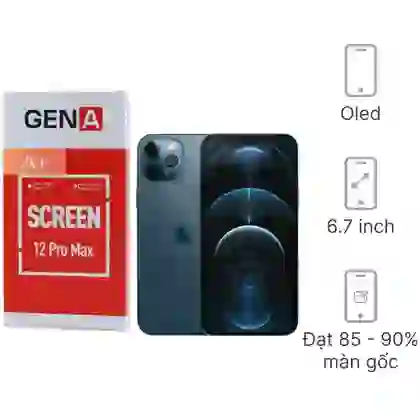 Thay màn hình iPhone 12 Pro Max chính hãng GENA loại A+ 1
