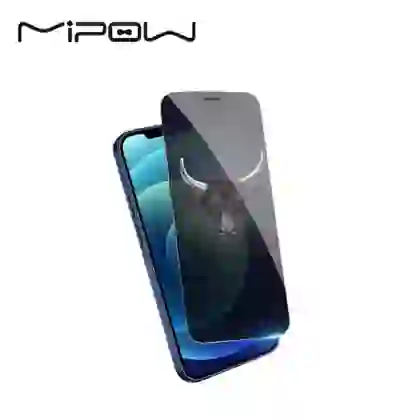Dán cường lực iPhone 12 Pro Max chống va đập Mipow Anti-Glare Full nhám 1