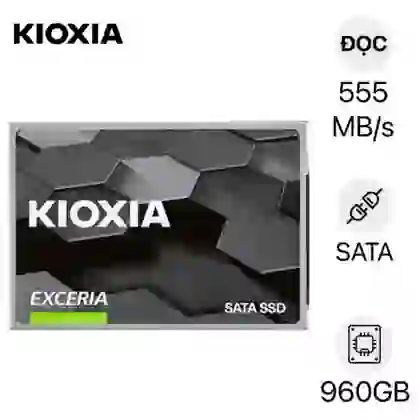 Thay ổ cứng SSD KIOXIA EXCERIA R550 SATA3 960GB 1