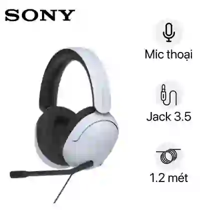 TAI NGHE GAMING CHỤP TAI SONY INZONE H3 - TRẮNG (MDR-G300) 1