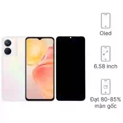 Thay màn hình Vivo Y77e 5G - Màn hình đen 3