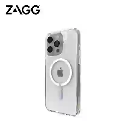 Ốp lưng iPhone 15 Pro Zagg hỗ trợ sạc MagSafe Crystal Clear 1