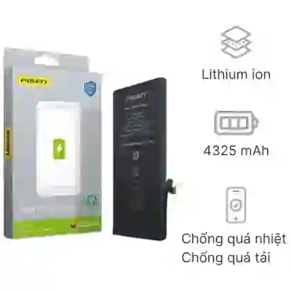 thay pin iPhone 14 Plus chính hãng Pisen 3