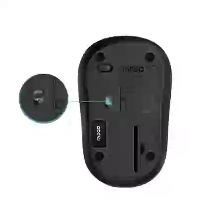 Combo bàn phím + Chuột không dây Rapoo X1800S Đen 4