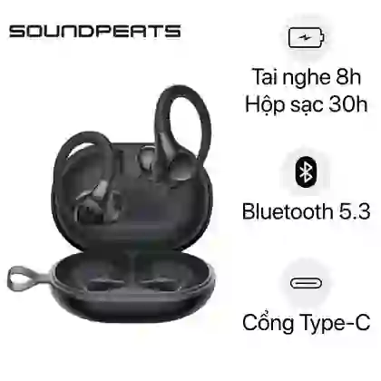Tai nghe không dây SoundPEATS Wings2 Đen 10