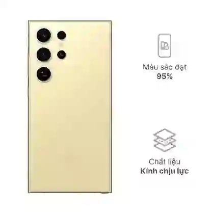 Thay kính lưng Samsung Galaxy S22 Ultra chính hãng Safety - Vàng đồng 1