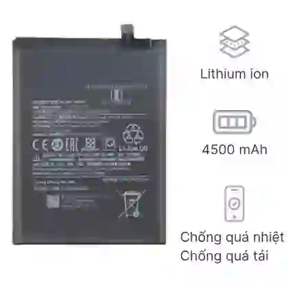 Thay pin Xiaomi Redmi K40 Pro 1