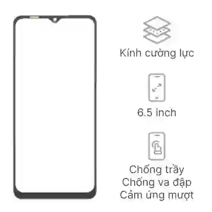 Thay ép kính Samsung Galaxy A04s 1