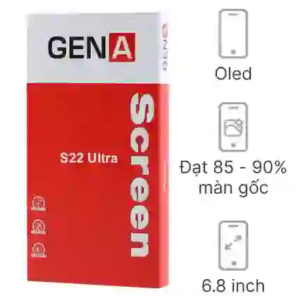Thay màn hình Samsung Galaxy S22 Ultra nguyên khung GENA loại A+ 1