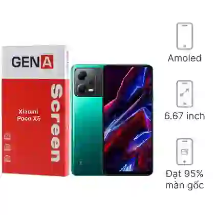 Thay màn hình Xiaomi Poco X5 chính hãng GENA loại A 1