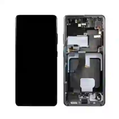 Thay màn hình Samsung Galaxy S21 Ultra nguyên khung chính hãng GENA loại A+ 1