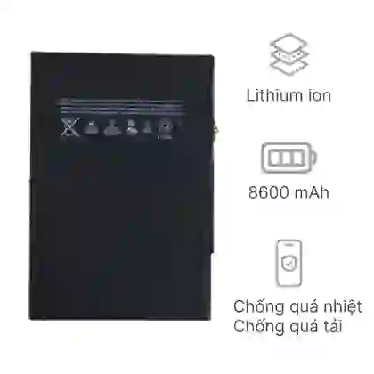 thay pin ipad gen 6 2018 chính hãng pisen 1