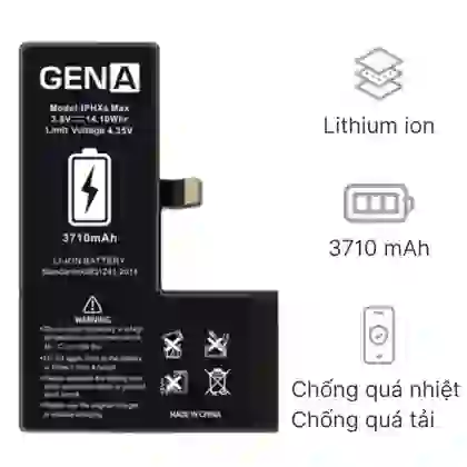 Thay pin iPhone Xs Max dung lượng siêu cao chính hãng GenA 3