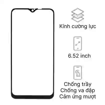 Thay ép kính OPPO A16k 1