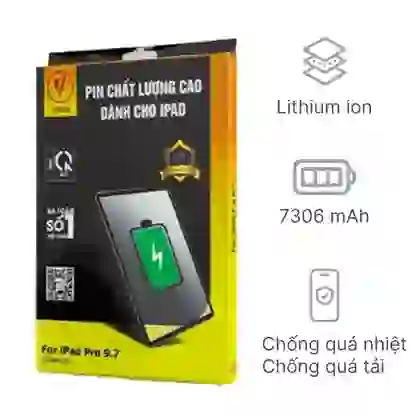 Thay pin iPad Pro 9.7 2017 chính hãng Vmas 1