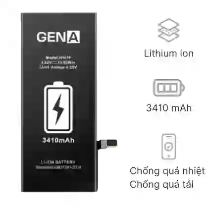 Pin dung lượng siêu cao chính hãng GENA thay cho iPhone 7 Plus 3