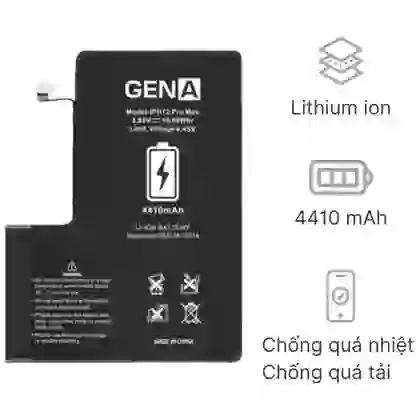 Thay pin iPhone 12 Pro Max dung lượng siêu cao chính hãng GENA 3
