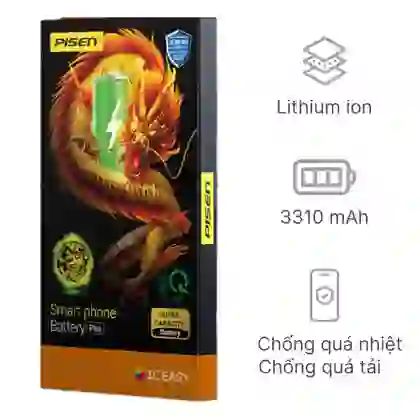 Thay pin iPhone 12 Pro dung lượng siêu cao chính hãng Pisen 2