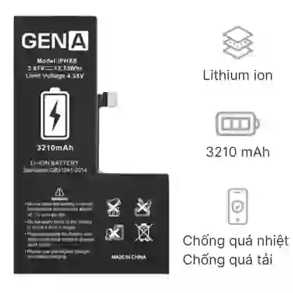 Thay pin iPhone XS dung lượng siêu cao chính hãng GENA 3