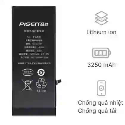 Thay pin iPhone XR dung lượng cao chính hãng Pisen 3