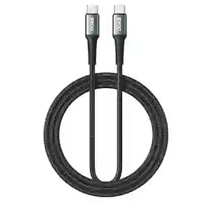 Cáp sạc nhanh BWOO Type-C to Type-C 60W X288C-C dài 1M 4