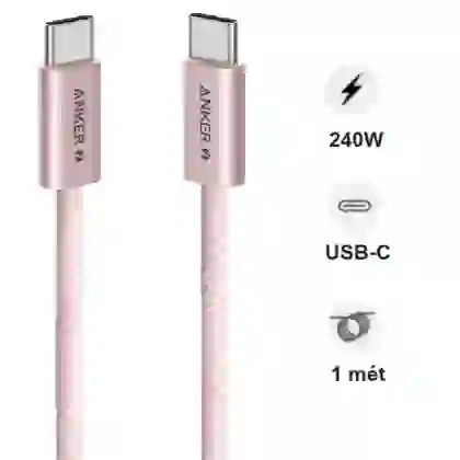 Cáp Anker Zolo USB-C to USB-C 240W dài 1m A8060 1