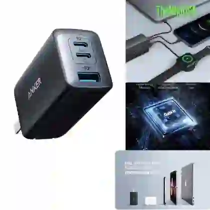 Củ sạc Anker PowerPort III 3 cổng 65W A2667 3