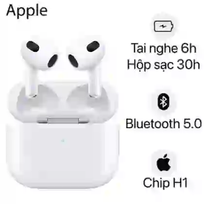 Tai nghe Bluetooth Apple Airpods 3 (MME73) - Cũ xước cấn 1