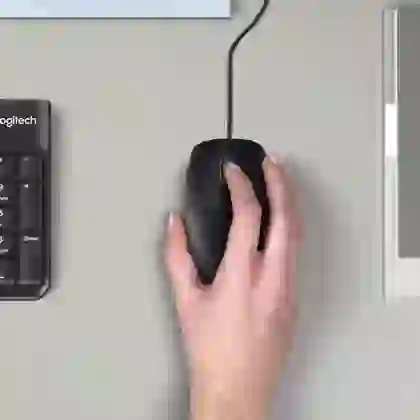 Combo bàn phím + Chuột có dây Logitech MK200 4