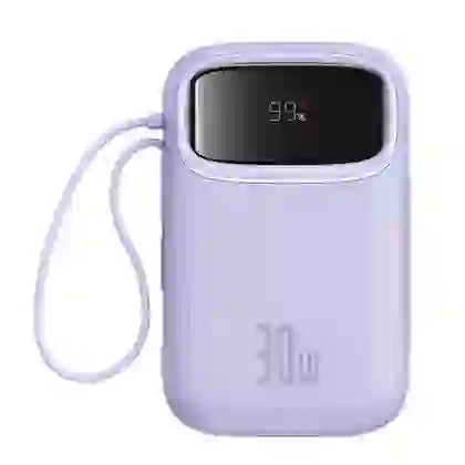 Pin sạc dự phòng Baseus Qpow2 màn hình số 10.000mAh 30W kèm 2 cáp type C 1