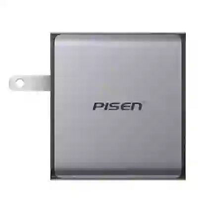 Sạc Pisen Bolt Utility 65W 2C Gan Fast kèm cáp Type-C to Type-C 4