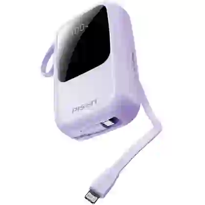 Pin dự phòng Pisen Quick Powerlink Color 22.5W 20.000mAh kèm cáp Lightning và Type-C D154 - Xanh 2