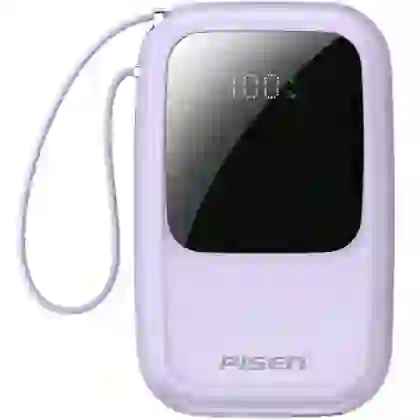 Pin dự phòng Pisen Quick Powerlink Color 22.5W 20.000mAh kèm cáp Lightning và Type-C D154 - Xanh 1