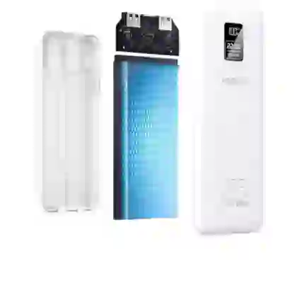 Pin dự phòng Pisen Quick Powerlink Cube 22.5W 10.000mAh kèm cáp Lightning và Type-C D191 2