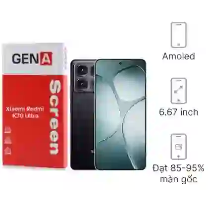 Thay màn hình Xiaomi Redmi K70 Ultra rời chính hãng GENA loại Pro 1