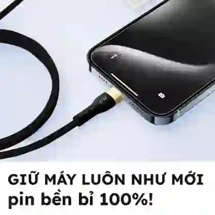 Cáp Stargo Ultralink L1 từ tính Type-C to Lightning 27W 1.2M 9
