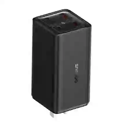 Sạc nhanh Baseus GaN6 Pro 2C + 2U 100W US kèm cáp C-C 100W 1m 1
