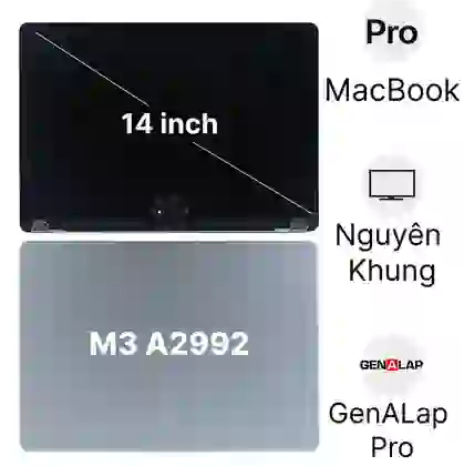 Thay màn hình Macbook Pro M3 2024 14 inch A2992 GEN A nguyên khung 1