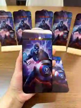 Dán cường lực iPhone 7/8 Plus Vmas full cao cấp 9