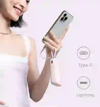 Pin sạc dự phòng Anker Zolo 10000mAh 35W 1A1C tích hợp 2 cáp Type-C A1680 3